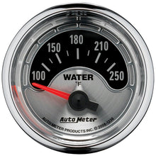 Autometer American Muscle 52mm Short Sweep Electric 250 Deg F Water Temperature Gauge Universal | 1236 - JDMuscleTemperature Gaugesatm1236