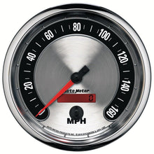 Autometer American Muscle 5in 160 MPH Electric Programmable Speedometer Universal | 1289 - JDMuscleMulti Gaugesatm1289