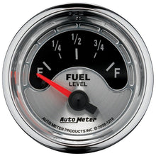 Autometer American Muscle Gauge Fuel Level 2 1/16in 16e To 158f Electric Universal | 1218 - JDMuscleMulti Gaugesatm1218