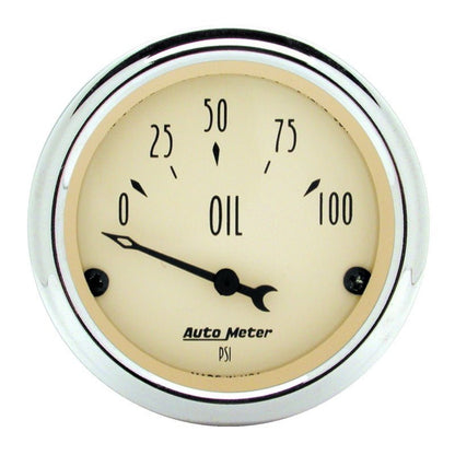 Autometer Antique Beige 5 Piece Kit 3 - 3/8in & 2 - 1/16 Electric Speedometer Gauges Universal | 1840 - JDMuscleMulti Gaugesatm1840