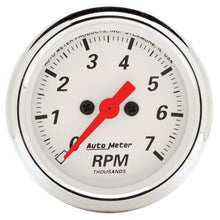 Autometer Arctic White 2 - 1/16in 7k RPM In - Dash Tachometer Universal | 1397 - JDMuscleTachometersatm1397