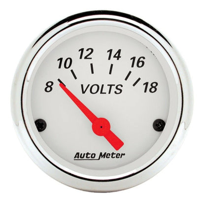 Autometer Arctic White 3 - 3/8in Electric Speedometer with Wheel Odometer/ 2 - 1/16in Oil Pressure Universal | 1340 - JDMuscleMulti Gaugesatm1340