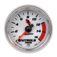 Autometer C2 2in 0 - 1600 PSI Full Sweep Electronic Pressure Nitrous Gauge Universal | 7174 - JDMusclePressure Gaugesatm7174