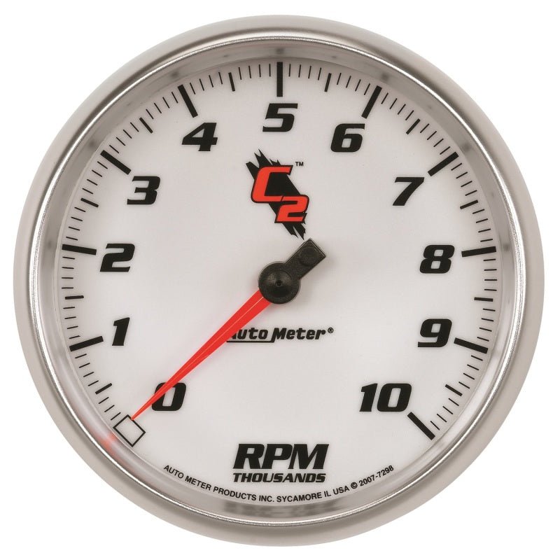 Autometer C2 5 inch 10000 RPM In - Dash Tachometer Universal | 7298 - JDMuscleTachometersatm7298