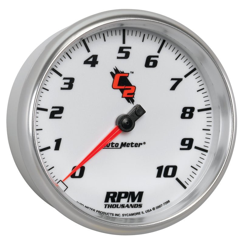Autometer C2 5 inch 10000 RPM In - Dash Tachometer Universal | 7298 - JDMuscleTachometersatm7298