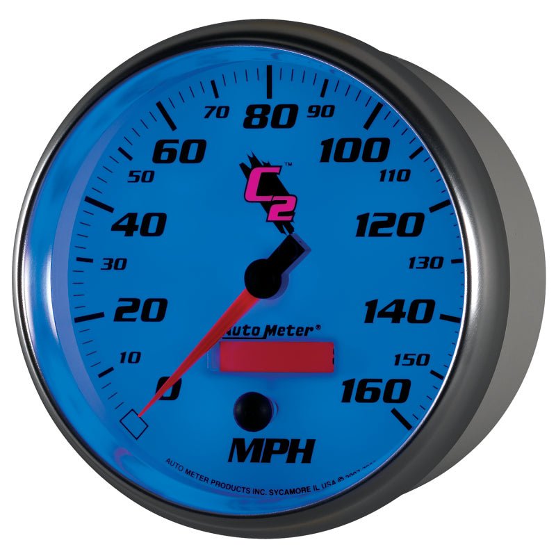 Autometer C2 5 inch 160MPH In - Dash Electronic Programmable Speedometer Universal | 7289 - JDMuscleMulti Gaugesatm7289