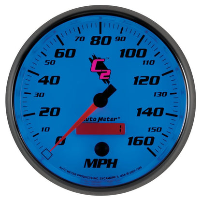 Autometer C2 5 inch 160MPH In - Dash Electronic Programmable Speedometer Universal | 7289 - JDMuscleMulti Gaugesatm7289