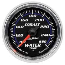 Autometer Cobalt 52mm 100 - 260 Deg F Electronic Water Temperature Gauge Universal | 6155 - JDMuscleTemperature Gaugesatm6155