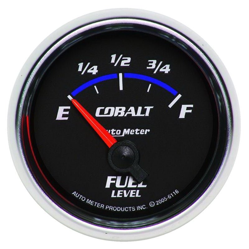 Autometer Cobalt 52mm 240 E/33 F SSE Fuel Level Gauge Universal | 6116 - JDMuscleMulti Gaugesatm6116