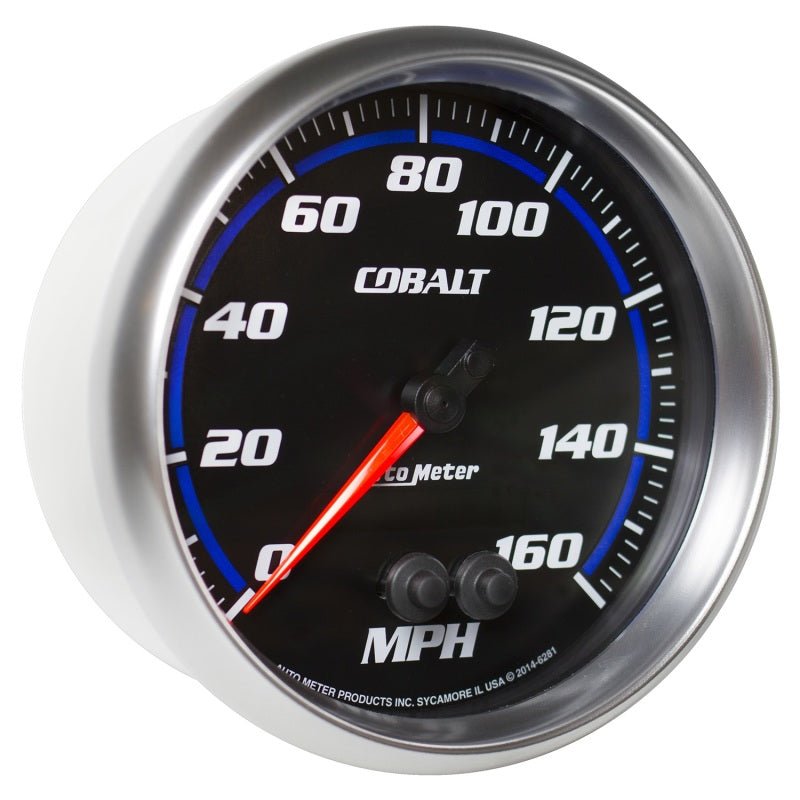 Autometer Cobalt 5in 0 - 140MPH In - Dash Electronic GPS Programmable Speedometer Universal | 6281 - JDMuscleMulti Gaugesatm6281