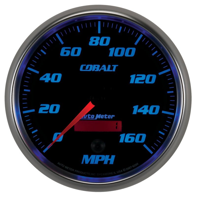 Autometer Cobalt 5in 160mph In - Dash Electronic Programmable Speedometer Universal | 6289 - JDMuscleMulti Gaugesatm6289