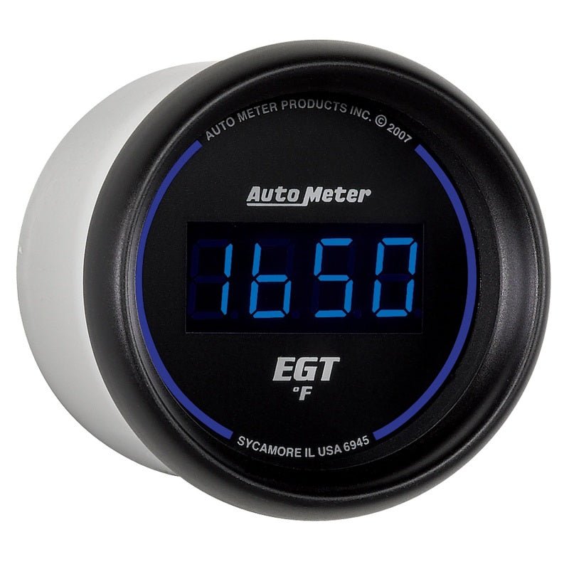 Autometer Cobalt EGT Exhaust Gas Temperature Gauge Digital Blue LED 52mm Universal | 6945 - JDMuscleEGT Gaugesatm6945