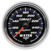 AutoMeter Cobalt Series Water Temp Gauge - Universal