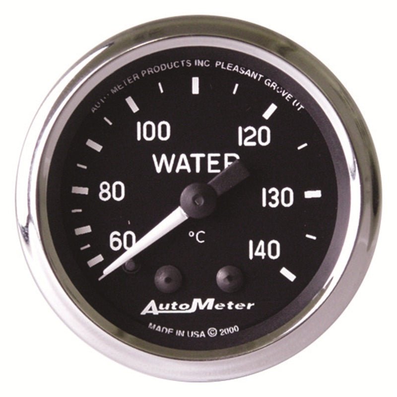 Autometer Cobra 2 - 1/16 inch 60 - 140 Deg Celcius Mechanical Water Temperature Gauge Universal | 201007 - JDMuscleTemperature Gaugesatm201007