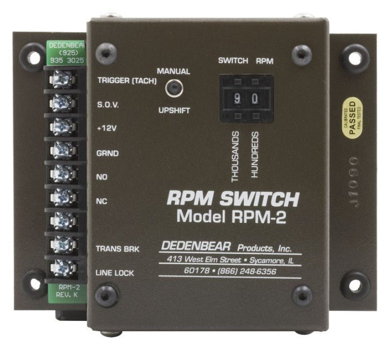 Autometer Dedenbear RPM Activated Switch Universal | RPM2 - JDMuscleGauge Controllers and AccessoriesatmRPM2
