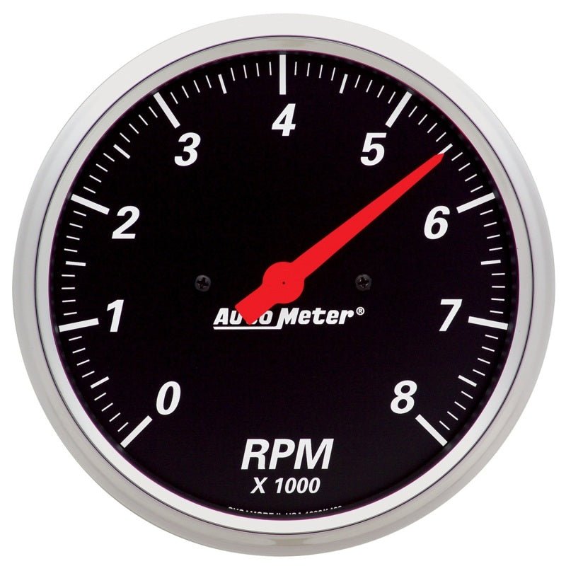 Autometer Designer Black 5in 8k RPM Tachometer Gauge Universal | 1499 - JDMuscleTachometersatm1499
