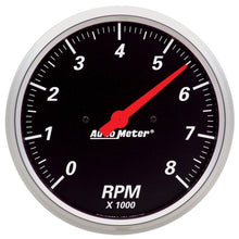 Autometer Designer Black 5in 8k RPM Tachometer Gauge Universal | 1499 - JDMuscleTachometersatm1499