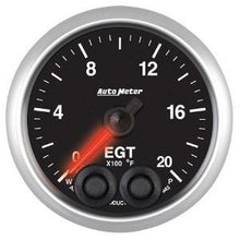 Autometer Elite Series 52mm 0-2000 Deg F Full Sweep Electronic Exhaust Gas Temperature Gauge - Universal