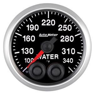 Autometer Elite Series 52mm 100-340 F Water Temperature Peak & Warn w/ Electronic Control Gauge - Universal-5655-5655-Temperature Gauges-AutoMeter-JDMuscle