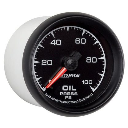 Autometer ES 52mm 0 - 100 PSI Mechanical Oil Pressure Gauge Universal | 5921 - JDMusclePressure Gaugesatm5921