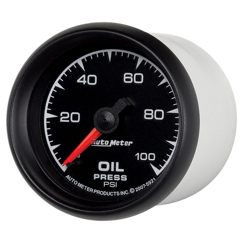 Autometer ES 52mm 0 - 100 PSI Mechanical Oil Pressure Gauge Universal | 5921 - JDMusclePressure Gaugesatm5921
