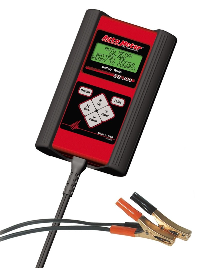 Autometer Handheld Battery Tester Universal | SB - 300 - JDMuscleBattery AccessoriesatmSB-300