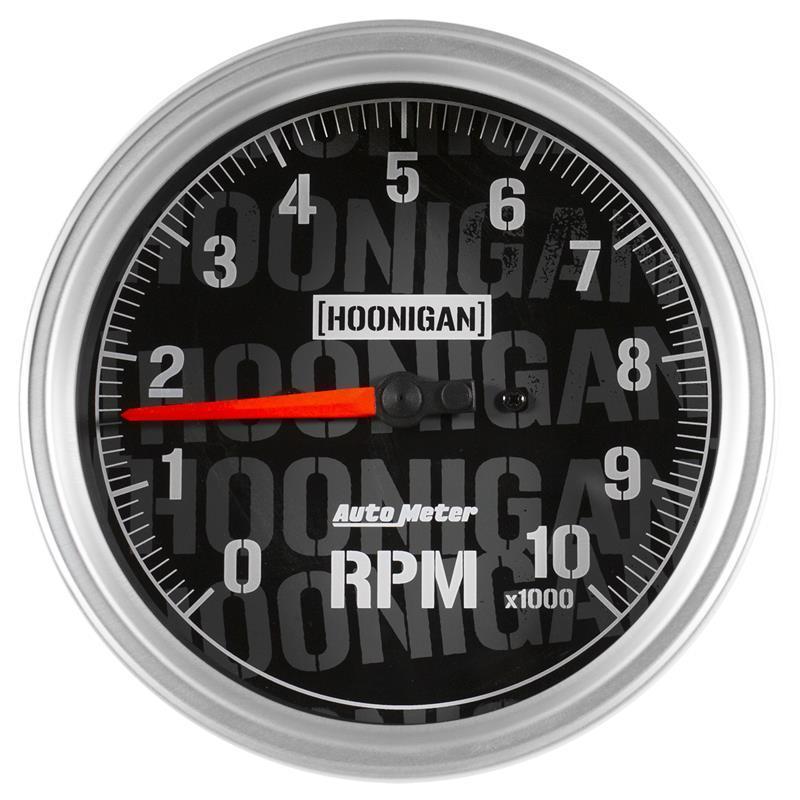 Autometer Hoonigan 5in 10K RPM Full Electronic Tachometer Gauge - Universal-4498-09000-4498-09000-Tachometers-AutoMeter-JDMuscle