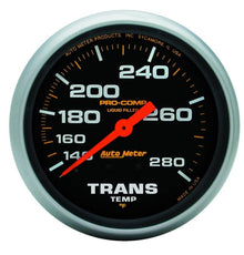 Autometer Liquid Filled Mechanical 66.7mm 140 - 280 deg F Termperature Gauge Includes 8 ft Tubing Universal | 5451 - JDMuscleTemperature Gaugesatm5451