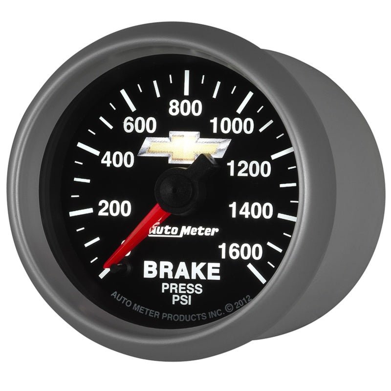Autometer Performance Parts 52mm 0 - 1600 PSI Brake Pressure COPO Camaro Gauge Pack Universal | 880450 - JDMusclePressure Gaugesatm880450