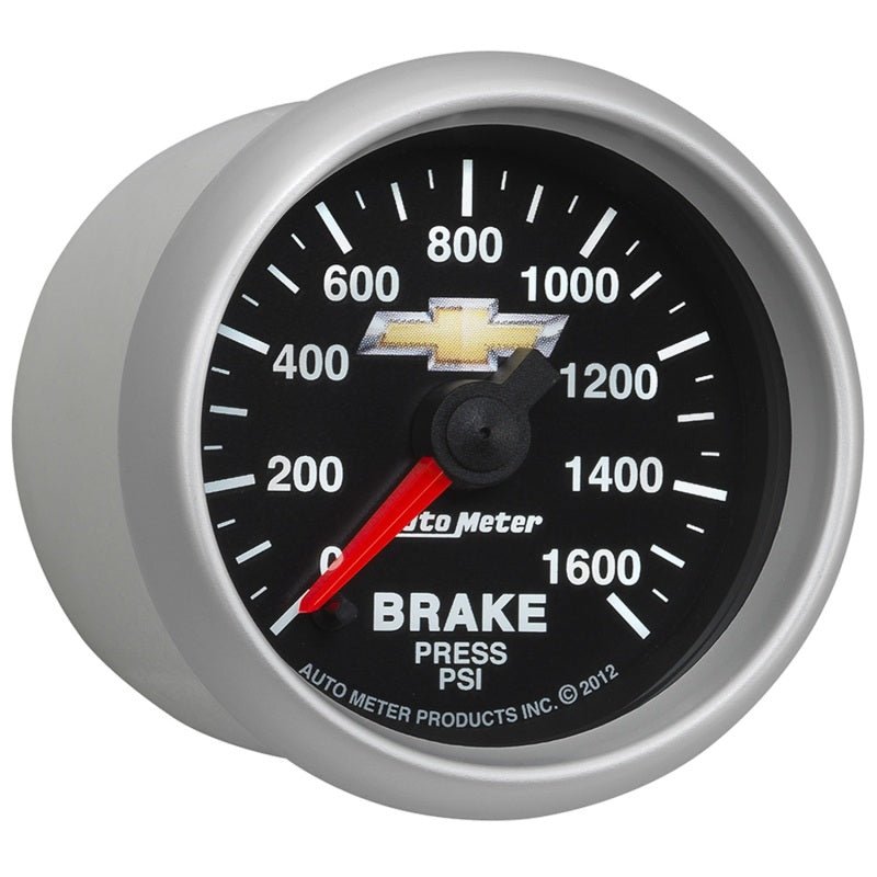 Autometer Performance Parts 52mm 0 - 1600 PSI Brake Pressure COPO Camaro Gauge Pack Universal | 880450 - JDMusclePressure Gaugesatm880450