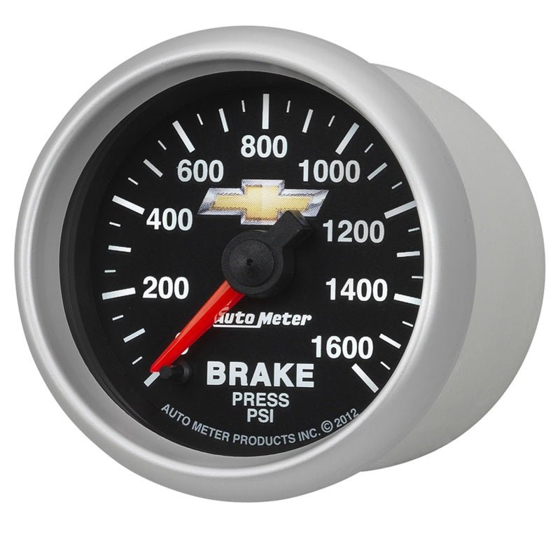 Autometer Performance Parts 52mm 0 - 1600 PSI Brake Pressure COPO Camaro Gauge Pack Universal | 880450 - JDMusclePressure Gaugesatm880450
