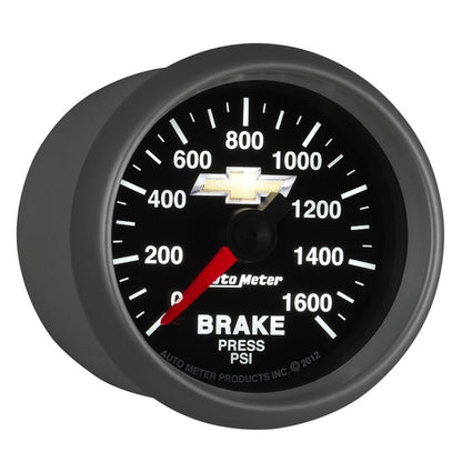 Autometer Performance Parts 52mm 0 - 1600 PSI Brake Pressure COPO Camaro Gauge Pack Universal | 880450 - JDMusclePressure Gaugesatm880450