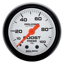 Autometer Phantom 2 1/16in 100psi Mechanical Boost Gauge Universal | 5706 - JDMuscleBoost Gaugesatm5706