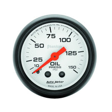 Autometer Phantom 52mm 150 PSI Mechanical Oil Pressure Gauge Universal | 5723 - JDMusclePressure Gaugesatm5723