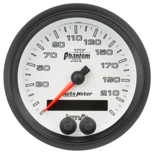 Autometer Phantom II 3 - 3/8in 0 - 225KM/H GPS Speedometer Gauge Universal | 7580 - M - JDMuscleMulti Gaugesatm7580-M