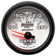 Autometer Phantom II 52.4mm SSE 100 - 250 Deg F Water Temperature Gauge Universal | 7537 - JDMuscleTemperature Gaugesatm7537