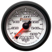 Autometer Phantom II 52mm Full Sweep Electronic 100 - 260 Deg F Transmission Temperature Gauge Universal | 7557 - JDMuscleTemperature Gaugesatm7557