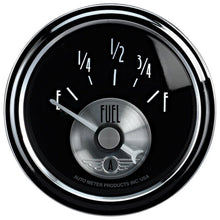 Autometer Prestige Series Black 52mm 0 - 90OHM Short Sweep Electronic Fuel Level Gauge Universal | 2014 - JDMuscleMulti Gaugesatm2014