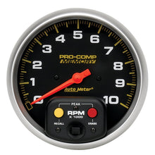 Autometer Pro - Comp 5 inch 10K RPM with Peak Memory In - Dash Tachometer Universal | 6801 - JDMuscleTachometersatm6801