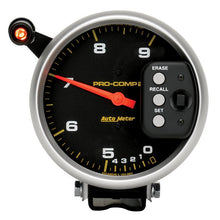Autometer Pro - Comp 5 inch 9000 RPM Dual Range w/ Shift - Lite & Memory Tachometer Universal | 6852 - JDMuscleTachometersatm6852
