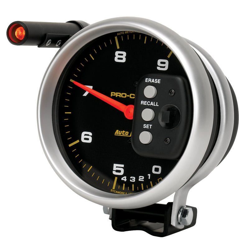 Autometer Pro - Comp 5 inch 9000 RPM Dual Range w/ Shift - Lite & Memory Tachometer Universal | 6852 - JDMuscleTachometersatm6852