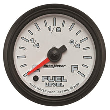 Autometer Pro - Cycle Gauge Fuel Level 2 1/16in 0 - 280 Programmable White Universal | 19509 - JDMuscleMulti Gaugesatm19509
