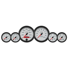 Autometer Pro - Cycle Gauge Kit 6 Pc. Kit 3 3/8in & 2 1/16in Bagger White Universal | 19501 - JDMuscleMulti Gaugesatm19501