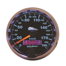 Autometer Pro - Cycle Gauge Speedometer 2 5/8in 190 Kmh Electric Black Universal | 19340 - M - JDMuscleMulti Gaugesatm19340-M