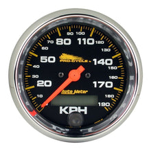 Autometer Pro - Cycle Gauge Speedometer 3 3/4in 120 Mph Electric Black Universal | 19350 - JDMuscleMulti Gaugesatm19350