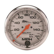 Autometer Pro - Cycle Gauge Speedometer 3 3/4in 160 Mph Electric Silver Universal | 19356 - JDMuscleMulti Gaugesatm19356
