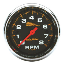 Autometer Pro - Cycle Gauge Tachometer 2 5/8in 8K Rpm 2&4 Cylinder Black Universal | 19304 - JDMuscleTachometersatm19304