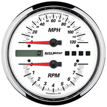 Autometer Pro - Cycle Gauge Tachometer / Speedometer 4 1/2in 8K Rpm/120 Mph White Universal | 19467 - JDMuscleMulti Gaugesatm19467