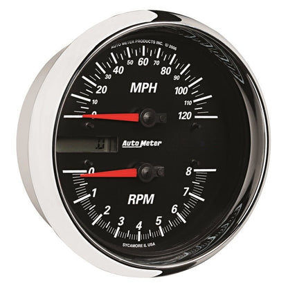 Autometer Pro - Cycle Gauge Tachometer/Speedometer 4 1/2in 8K Rpm/120 Mph Black Universal | 19466 - JDMuscleMulti Gaugesatm19466