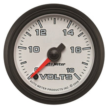 Autometer Pro - Cycle Gauge Voltmeter 2 1/16in 18V Digital Stepper Motor White Universal | 19592 - JDMuscleVolt Gaugesatm19592